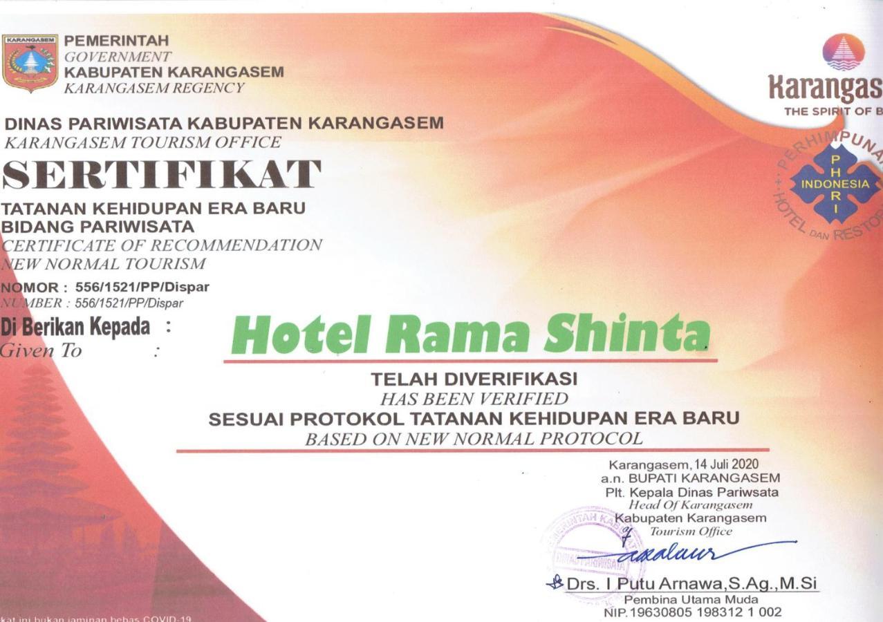 Rama Shinta Hotel Candidasa Exteriér fotografie